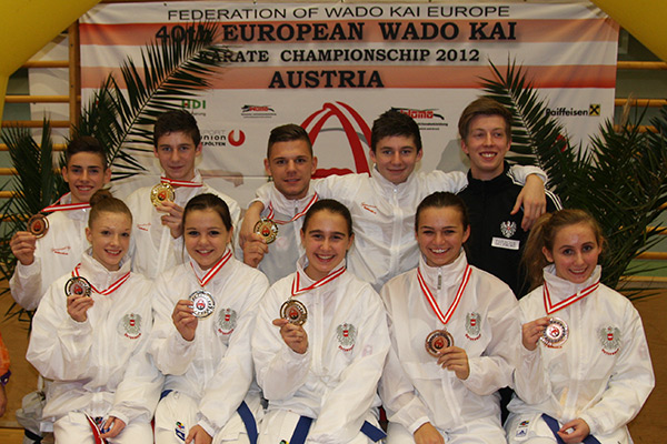 Wado-Kai EM 2012 Team Salzburg