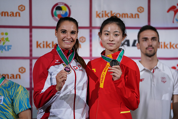 Karate1 Premier League - Tokyo 2019, Bronze für Alisa Buchinger