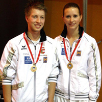 Shotokan ÖM Alexander Jezdik und Madeleine Vilsecker