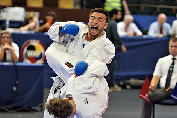 Stefan Pokorny kämpft am Samstag um EM-Bronze