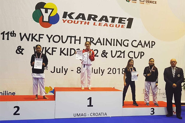 Gold für Aleksandra Grujic bei der Youth League